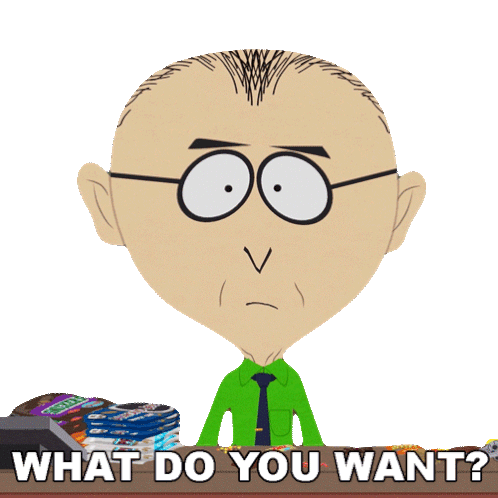 What Do You Want Mr Mackey Sticker - What Do You Want Mr Mackey South Park Stickers