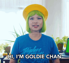 Hi Im Goldie Chan Hello GIF - Hi Im Goldie Chan Hi Hello GIFs