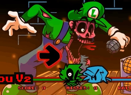 Ihy Luigi Down Pose GIF - IHY Luigi Down pose Fnf - Discover & Share GIFs