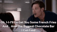 Greys Anatomy Atticus Lincoln GIF - Greys Anatomy Atticus Lincoln Oh Ill Go Get You Some French Fries GIFs
