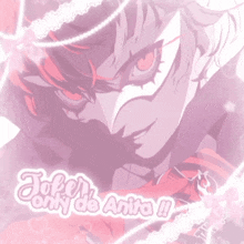 a picture of a joker with the words joker only de anito on the bottom