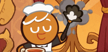 Cookie Run Gingerbrave GIF - Cookie Run Gingerbrave Maid Dress GIFs