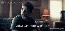 What Are You Writing Write GIF - What Are You Writing Write Young Nikolai GIFs