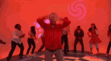 Fresh Beat Band Shout Does The Splits GIF