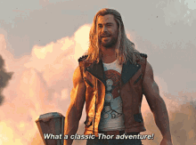 Thor What A Classic Thor Adventure GIF - Thor What A Classic Thor Adventure Thor Love And Thunder GIFs