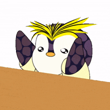 cute kawaii mad penguin now