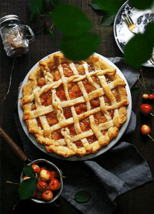 Cherry Pie Pie GIF - Cherry Pie Pie Dessert GIFs