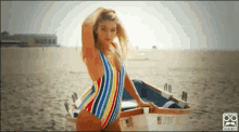 Gigi Hadid, Model And Wcw. GIF - Gigi Hadid Swim Wear Beach GIFs