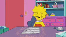 Lisa Simpson The Simpsons GIF - Lisa Simpson The Simpsons Headbang GIFs