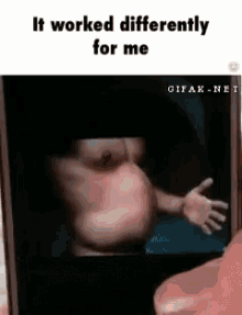 a picture of a pregnant woman 's belly is being shown on a phone screen .
