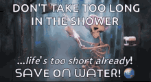 Surprised Shower GIF - Surprised Shower Creeping Up GIFs