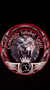 a picture of a lion with the words assalamualaikum on it