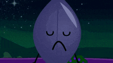 a leaf and a marshmallow are standing next to each other in a cartoon scene