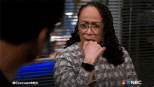 Nodding Sharon Goodwin GIF - Nodding Sharon Goodwin S Epatha Merkerson GIFs
