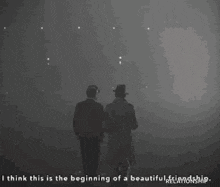I Think This Is The Beginning Beautiful Friendship GIF