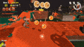 a screenshot of a video game with a boss salmonid alert on the screen