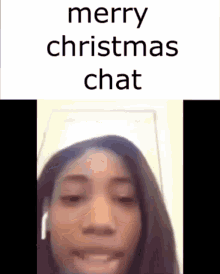 Merry Christmas Chat Good Morning Chat GIF - Merry Christmas Chat Good Morning Chat Just A Week Away GIFs