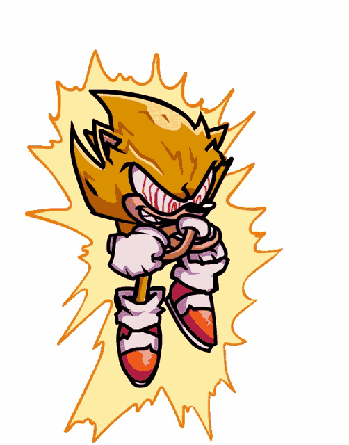 Fleetway Super Sonic - Fleetway - Sticker