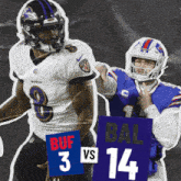 Baltimore Ravens (14) Vs. Buffalo Bills (3) First-second Quarter Break GIF - Nfl National Football League Football League GIFs