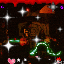 a picture of a man playing a guitar with the word picmix on the bottom right