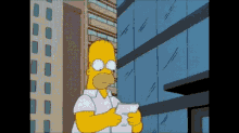 Twin Towers The Simpsons GIF - Twin Towers The Simpsons Homer Simpson GIFs