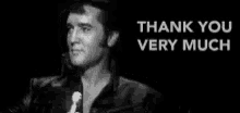 Elvis Presley Thank You Very Much GIF - Elvis Presley Thank You Very Much GIFs