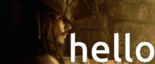 Hello Jack Sparrow GIF - Hello Jack Sparrow Johnny Depp GIFs