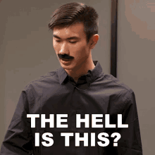 The Hell Is This Nathan Doan GIF - The Hell Is This Nathan Doan Nathan Doan Comedy GIFs