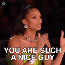 You Are Such A Nice Guy Alesha Dixon GIF