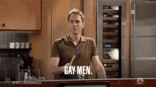 Gay Men Eric Mccormack GIF - Gay Men Gay Eric Mccormack GIFs