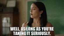 Riverdale Veronica Lodge GIF - Riverdale Veronica Lodge Well As Long As Youre Taking It Seriously GIFs