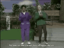 Mr Rogers No One On The Corner Has Swagga Like Us GIF - Mr Rogers No One On The Corner Has Swagga Like Us Swagger GIFs