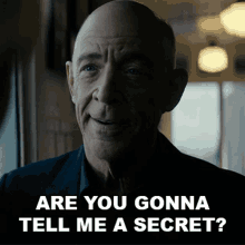 Are You Gonna Tell Me Secret George Zax GIF - Are You Gonna Tell Me Secret George Zax Jk Simmons GIFs