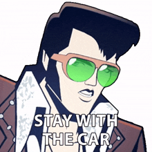 stay with the car agent elvis presley matthew mcconaughey agent elvis stay in the car