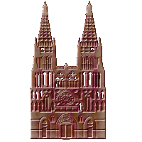 Catedral Burgos Sticker