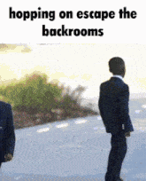 Escape The Backrooms Hop On GIF - Escape The Backrooms Hop On GIFs