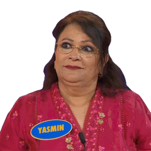 There You Go Yasmin Sticker - There You Go Yasmin Family Feud Canada Stickers