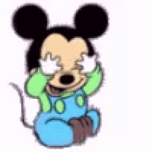 Mickey Peekaboo GIF - Mickey Peekaboo GIFs