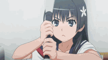 anime bat anime girl saten toaru kagaku no railgun