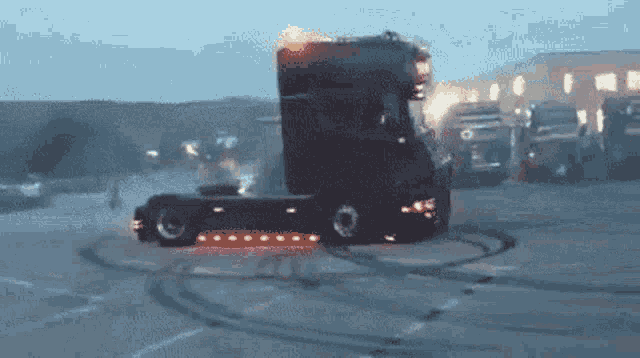 Truck Driver GIF - Truck Driver Trailer - Discover & Share GIFs