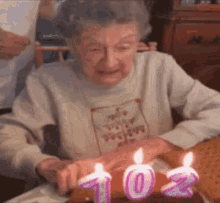 Granny Birthday GIF - Granny Birthday Dentures GIFs