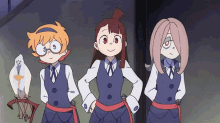 Friends Atsuko Kagari GIF - Friends Atsuko Kagari Little Witch Academia GIFs