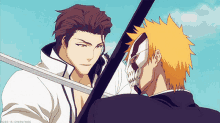 a picture of a man with a sword and another man with a skull mask with the hashtag #zen-15-everything