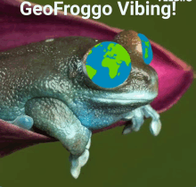 Geo Froggo Vibing GIF - Geo Froggo Vibing Geo Froggo Vibing GIFs