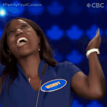 Excited Family Feud Canada GIF