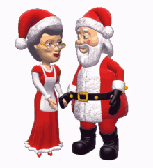 Nicolaus Merry Christmas GIF - Nicolaus Merry Christmas Mr And Mrs Claus GIFs