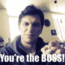 Youre The Boss GIF - Youre The Boss GIFs
