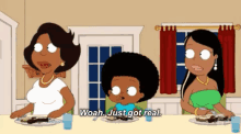 The Cleveland Show Rallo Tubbs GIF - The Cleveland Show Rallo Tubbs Just Got Real GIFs