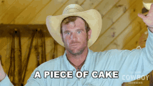A Piece Of Cake Jackson Taylor GIF - A Piece Of Cake Jackson Taylor Ultimate Cowboy Showdown Season2 GIFs