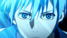 kuroko blue eyes piercing stare